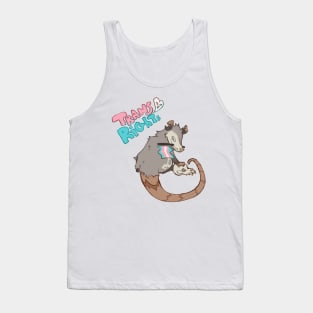 Trans Rights Opossum Tank Top